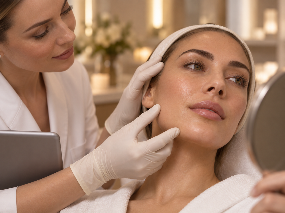 Medical skincare consultation at Face for Soul in Burford