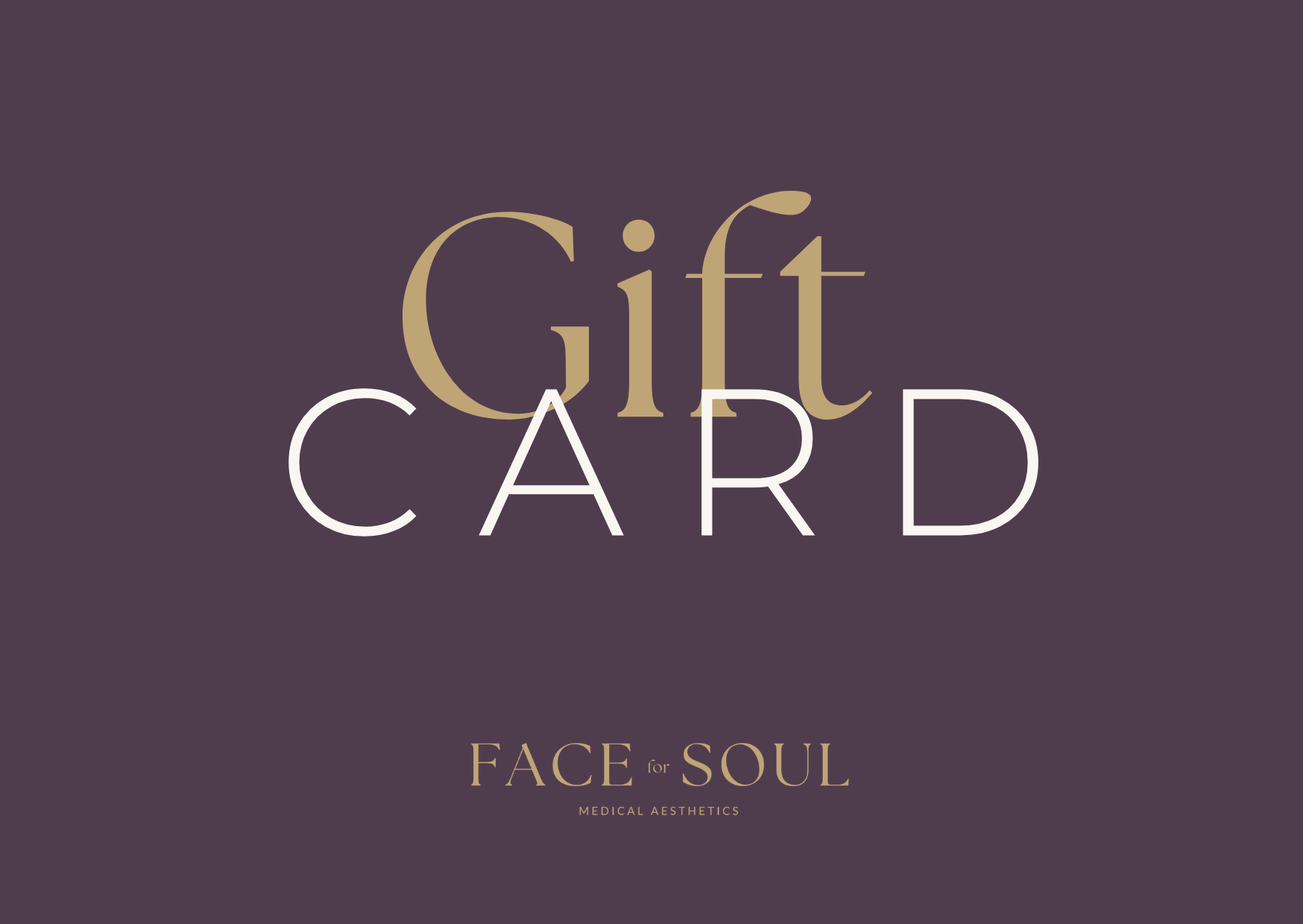 Face for Soul Gift Card