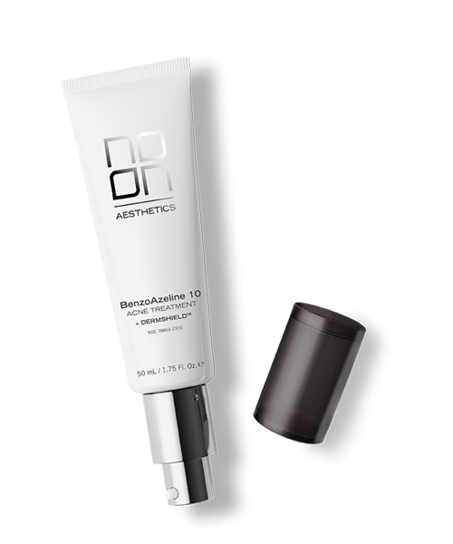 NOON BenzoAzeline + DermShield | Benzoyl Peroxide and Azelaic Acid Acne Treatment