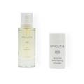 Epicutis Cleansing Essentials Set, oil cleanser and enzyme cleansing powder, by Face for Soul
