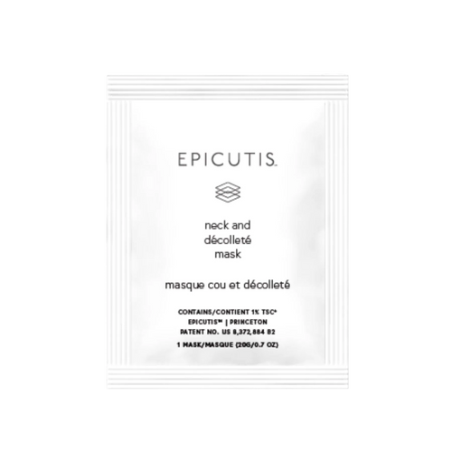 Epicutis Recovery Mask for Neck and Decollete, biocellulose mask, by Face for Soul