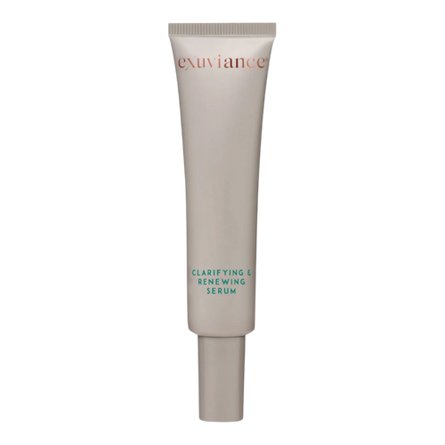 Exuviance Clarifying and Renewing Serum, resurfacing serum for blemish-prone skin, by Face for Soul