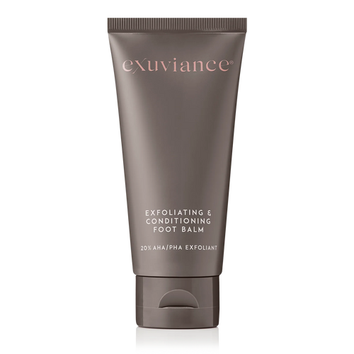 Exuviance Exfoliating and Conditioning Foot Balm, smoothing balm for dry cracked feet, by Face for Soul