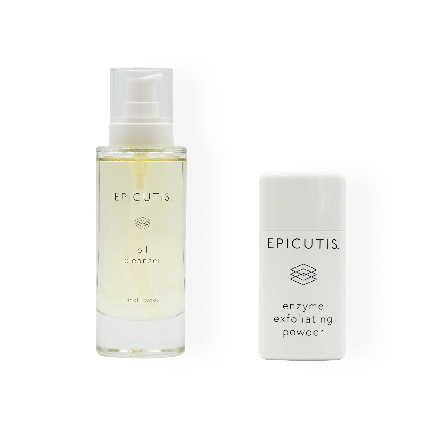 EPICUTIS CLEANSING ESSENTIALS SET (OIL CLEANSER 100ML + ENZYME EXFOLIATING POWDER 40G)