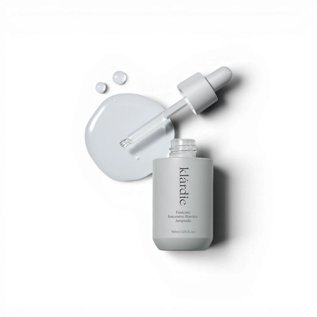 Klardie Fusicare Intensive Barrier Ampoule, concentrated soothing serum for sensitive skin, by Face for Soul