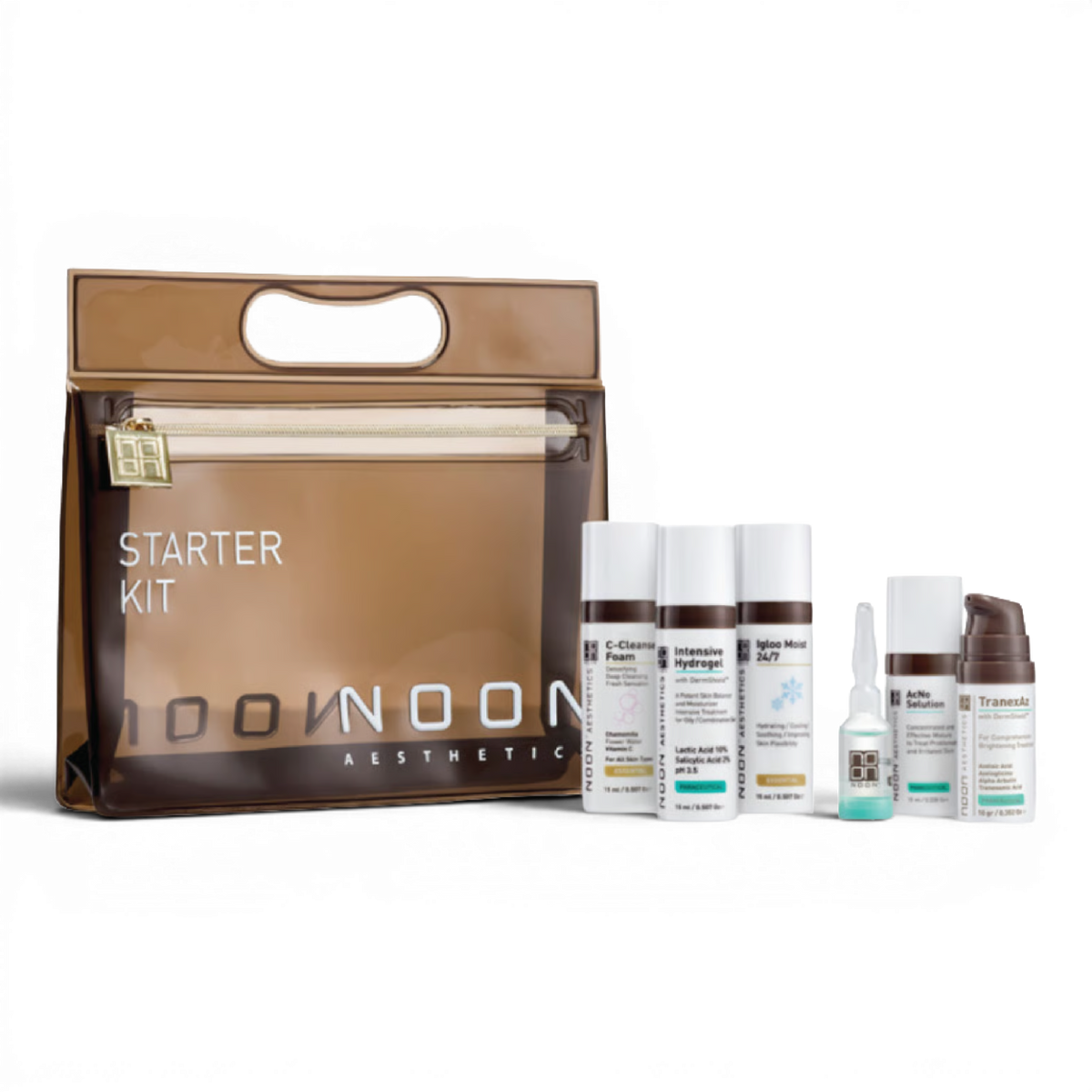 NOON Acne Starter Kit, introductory set for blemish-prone skin, by Face for Soul