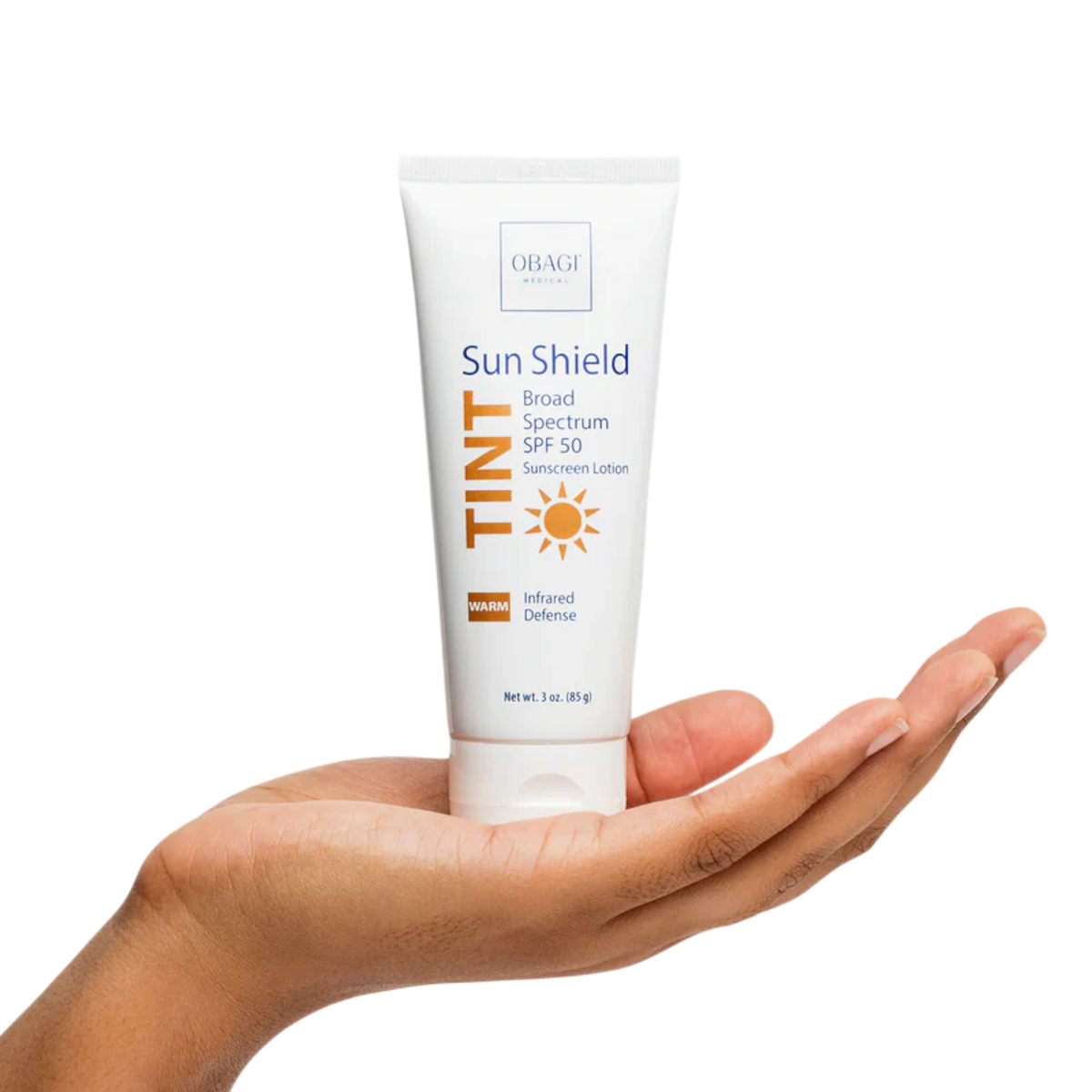 Obagi Sun Shield Tint SPF 50 Warm, tinted mineral-hybrid sunscreen, by Face for Soul